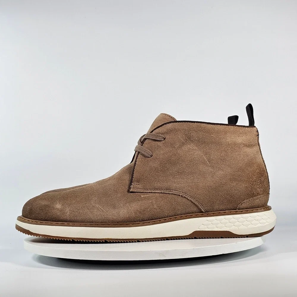 Vince Camuto Stuwert Mens Brown Suede Chukka Boots VM-STUWERT Size 9M